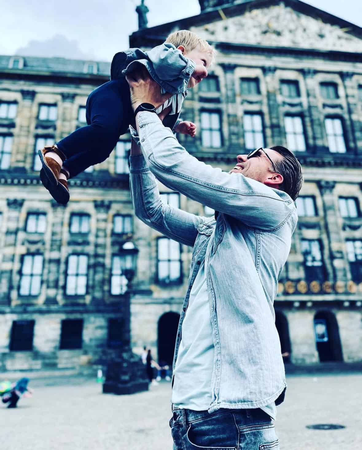 Sander op de Dam Amsterdam